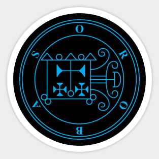 Hail Crest (Orobas Sigil) Sticker